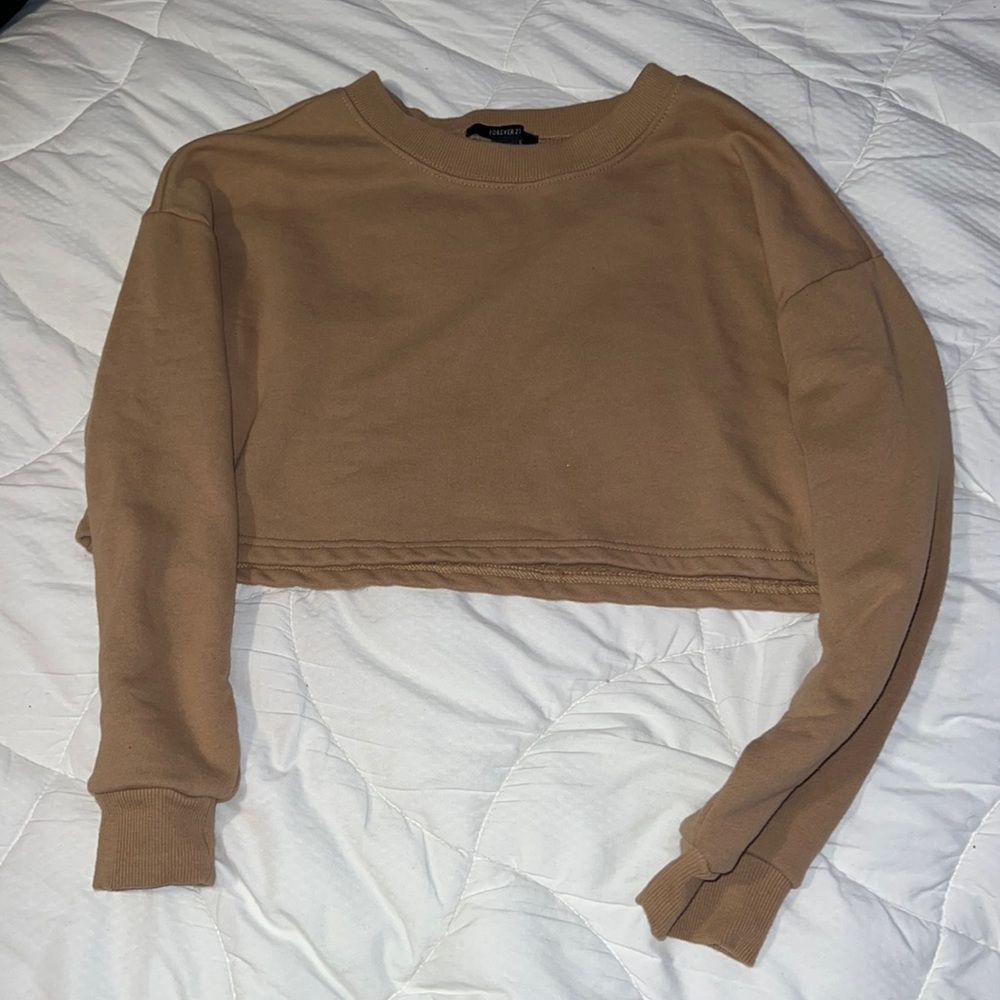 Forever 21 crop sweater top